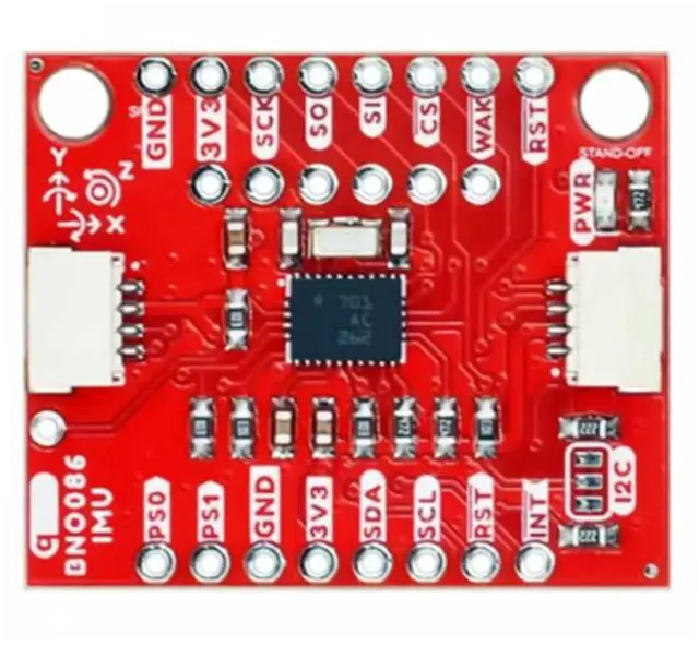 Alt view image 3 of 6 - VR IMU Breakout - BNO086 (Qwiic) Triaxial Accelerometer/Gyroscope/Magnetometer