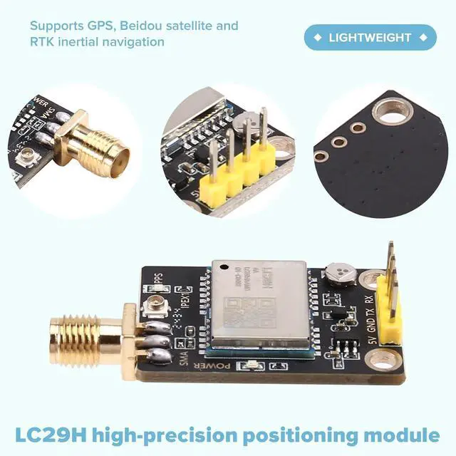 Alt view image 6 of 7 - Quectel LC29H RTK Base Station Board: High, Dual Band L1 L5 Positioning Module, Ideal for RTCM Data