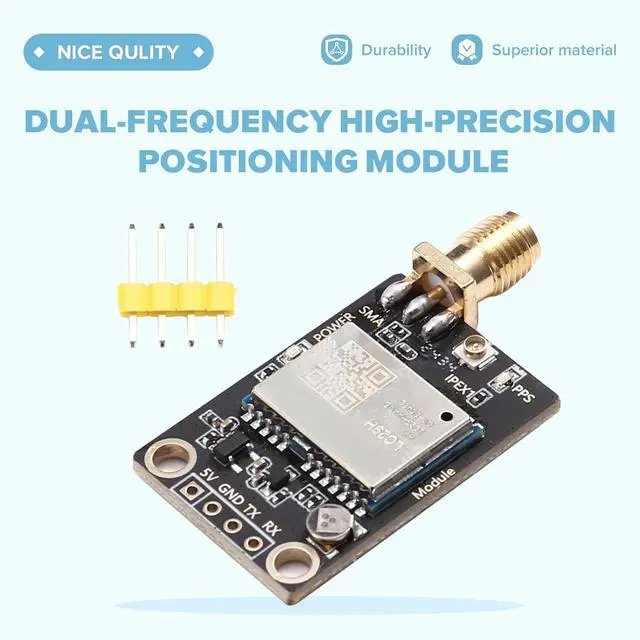 Alt view image 2 of 7 - Quectel LC29H RTK Base Station Board: High, Dual Band L1 L5 Positioning Module, Ideal for RTCM Data