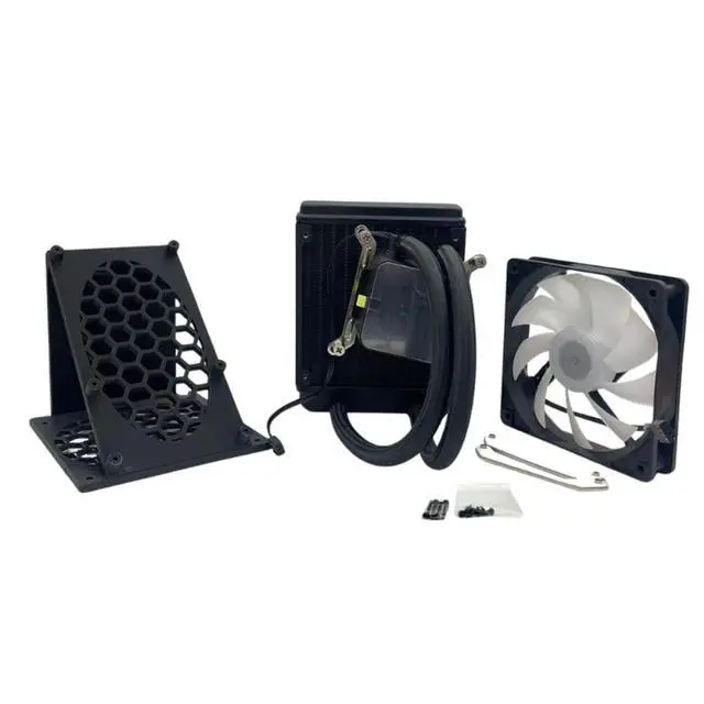 Alt view image 5 of 7 - for NerdQaxe+ + Hydro 4.8TH/S BTC Miner Cooling Fan Kit for Crypto Machine Miner Liquid A
