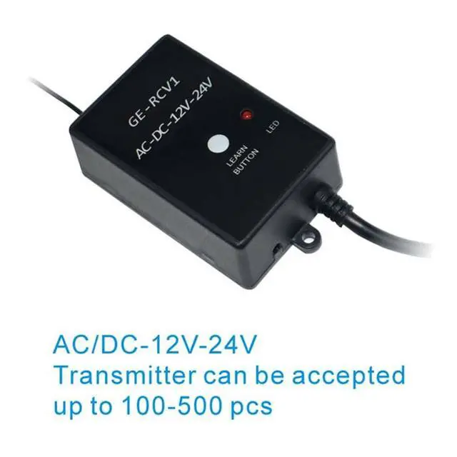 Alt view image 6 of 7 - -RCV1 Receiver 433.92MHz DC/AC 12V/24V for Gate Garage Door Remote Rolling Code and Fixed Code External Receivers