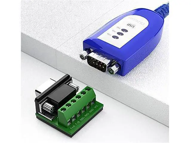 Alt view image 2 of 2 - USB to 485/422 Converter Serial Port Industrial Communication Module RS485 Nine pin Nine pin DB9 Adapter RS232 Interface Laptop Adapter 3M