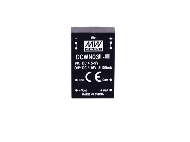 Alt view image 2 of 5 - Mean Well DCW 12W Power Supply Converter DCW12B-12 DC-DC Voltage Stabilized Dual Output Switching Power Supply Driver Transformer