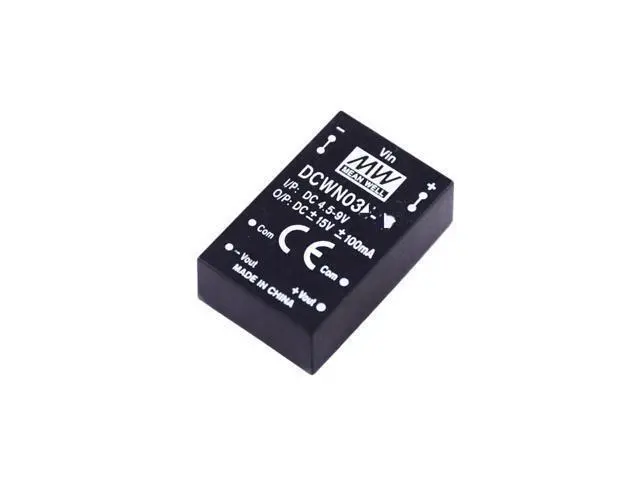 Alt view image 3 of 5 - Mean Well DCW 12W Power Supply Converter DCW12B-12 DC-DC Voltage Stabilized Dual Output Switching Power Supply Driver Transformer
