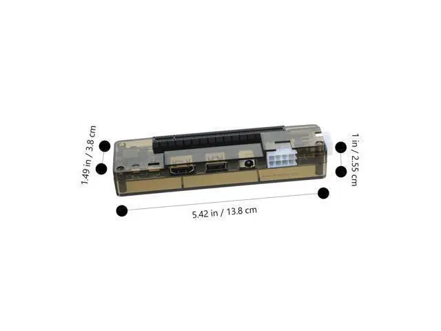 Alt view image 3 of 5 - Yardenfun Graphics Card Expansion Dock External Gpu for Laptop Portable No Installation Required Random Style