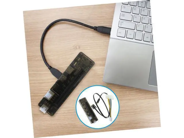 Alt view image 5 of 5 - Yardenfun Graphics Card Expansion Dock External Gpu for Laptop Portable No Installation Required Random Style
