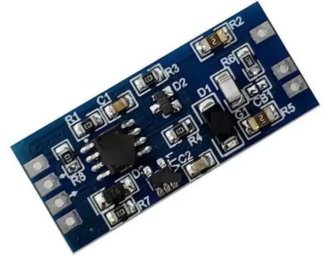 Main image of EVURU 5V 3.3V to RS485 Module, RS485 to T-T-L Serial Port Automatic Commutation Adapter with Electrostatic Lightning Protection (Color : 3V 1Mbps)