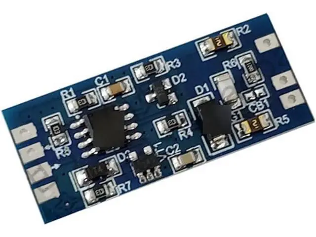 Alt view image 2 of 5 - EVURU 5V 3.3V to RS485 Module, RS485 to T-T-L Serial Port Automatic Commutation Adapter with Electrostatic Lightning Protection (Color : 3V 1Mbps)