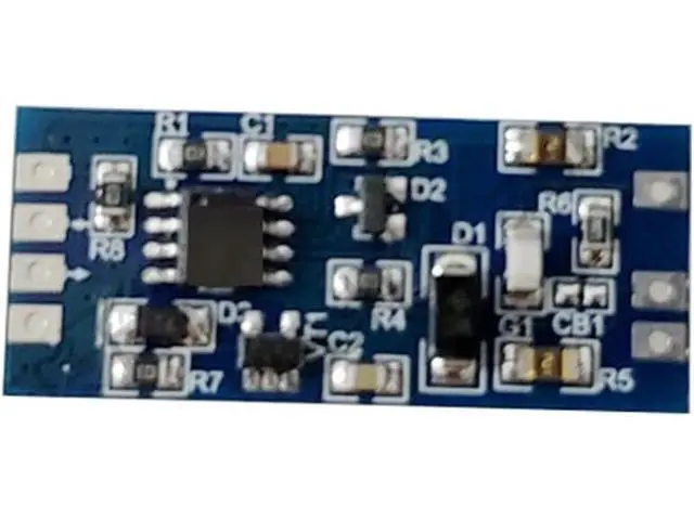 Alt view image 4 of 5 - EVURU 5V 3.3V to RS485 Module, RS485 to T-T-L Serial Port Automatic Commutation Adapter with Electrostatic Lightning Protection (Color : 3V 1Mbps)