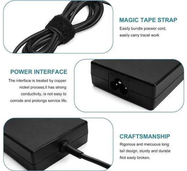 Alt view image 4 of 7 - 120W Charger for msi Laptop Charger msi gf63 gv15 GV15-Thin-11SC GF63 Thin 10 11 12Th Intel core Laptop ms-16r5 ms-16r6 ms-16r7 adp-120vh d a17-120p2a