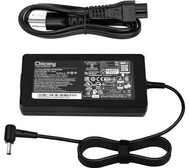 Alt view image 5 of 7 - 120W Charger for msi Laptop Charger msi gf63 gv15 GV15-Thin-11SC GF63 Thin 10 11 12Th Intel core Laptop ms-16r5 ms-16r6 ms-16r7 adp-120vh d a17-120p2a