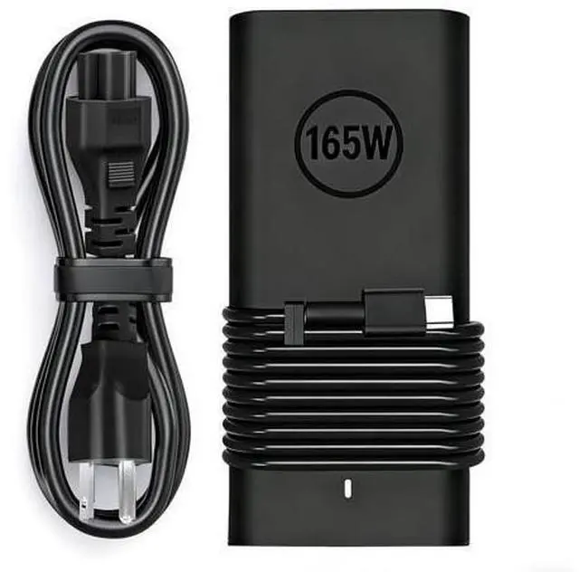Main image of 165W USB-C Gan Laptop Charger Compatible with Dell Pro Max 16 18 Plus MB16250 MB18250, Pro Max 16 Premium MA16250, Precision 5680 5690 Laptop Type C AC Adapter Power Cord