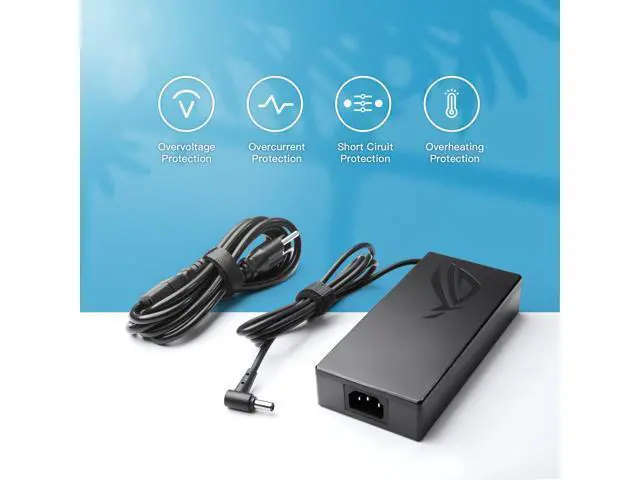 Alt view image 5 of 5 - 240W Zephyrus Charger ADP-240EB B Fit for ASUS Zephyrus G14 G15 G16 (2022 2023 2024) Asus TUF Gaming A15 F15 A17 F17(2022 2023) Gaming Laptop Power