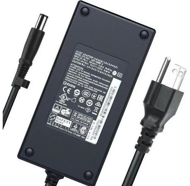 Main image of New 180W AC Charger Fit for Dell Alienware 13 14 15 17 R2 R3 R4 R5 Alienware M14X M17X R4 X51 R2 Alienware Alpha ASM100; Alienware Alpha ASM-R2 Alienware Area 51M Laptop Power Adapter Supply