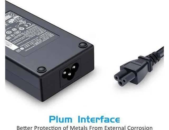 Alt view image 4 of 5 - New 180W AC Charger Fit for Dell Alienware 13 14 15 17 R2 R3 R4 R5 Alienware M14X M17X R4 X51 R2 Alienware Alpha ASM100; Alienware Alpha ASM-R2 Alienware Area 51M Laptop Power Adapter Supply