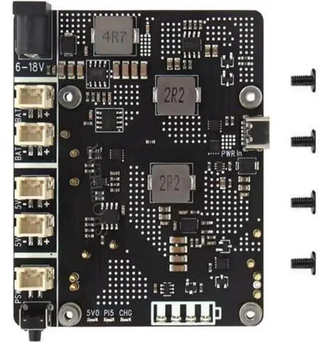 Alt view image 5 of 7 - X1203 Uninterrupted Backup Power Supply Expansion Module Uninterrupted Power Manager for Mainboard with