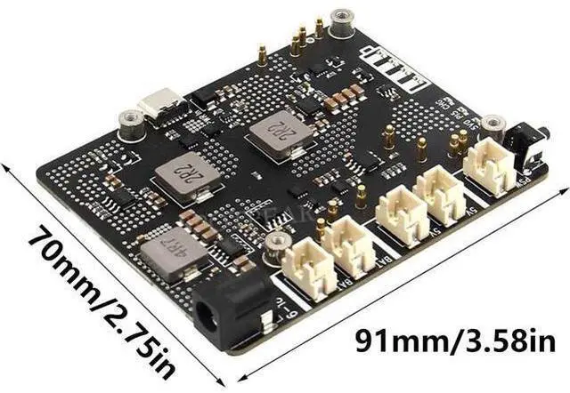 Alt view image 4 of 7 - X1203 Uninterrupted Backup Power Supply Expansion Module Uninterrupted Power Manager for Mainboard with
