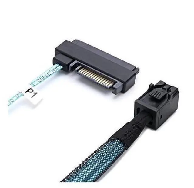 Alt view image 4 of 6 - S-AS SFF-8643 to 4X29Pin SFF-8482 Hard Disk Server Cable 3.33TF/1M