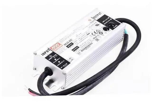 Alt view image 2 of 5 - Mean Well HLG 60W 20V 3A LED Driver HLG-60H-20B Switching Power Supply Converter Transformer with IP67, PFC Function, Metal Case, 3 in 1 Dimming