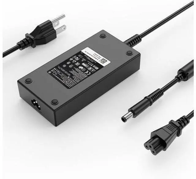 Main image of 180W Adapter Compatible with Dell 15 17 G5 (5587/5590) G3 (3579/3379/3590) G7 (7588/7590/7790) for Alienware M13 M14x M15x DA180PM111 Gaming Laptop Charger Cord