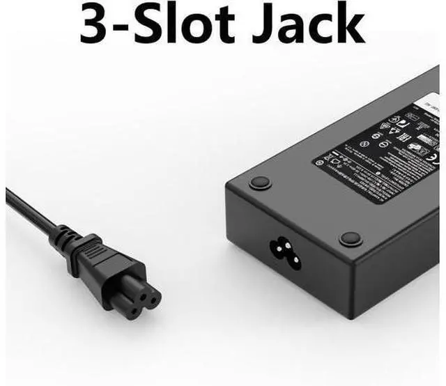 Alt view image 4 of 7 - 180W Adapter Compatible with Dell 15 17 G5 (5587/5590) G3 (3579/3379/3590) G7 (7588/7590/7790) for Alienware M13 M14x M15x DA180PM111 Gaming Laptop Charger Cord