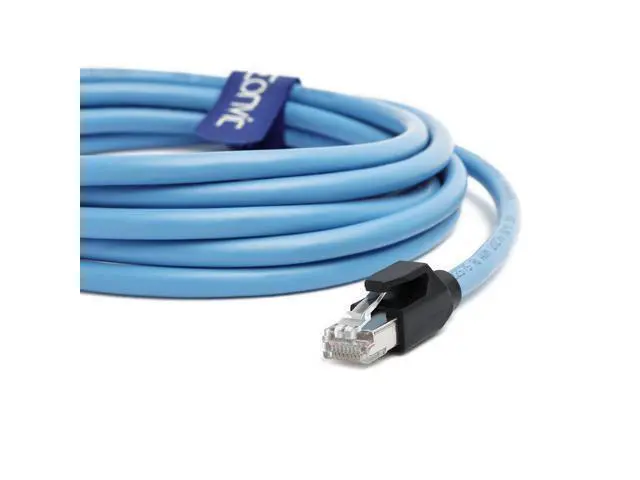 Alt view image 4 of 5 - Eonvic M12 Industrial Ethernet Cat6 Cable 8 Pin Male X Code to RJ45 for Cognex in-Sight Basler Camera PLCs Servo Motors,Support Profinet and EtherCAT Ethernet/IP 5M