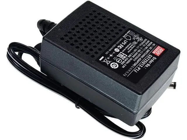 Alt view image 3 of 4 - Mean Well GST Series 23W 9V 2.55A Power Supply Adapter, GST25U09-P1J 2 Pin AC EU Gauge Plug Desktop Industrial Adapter Switching Power Supply