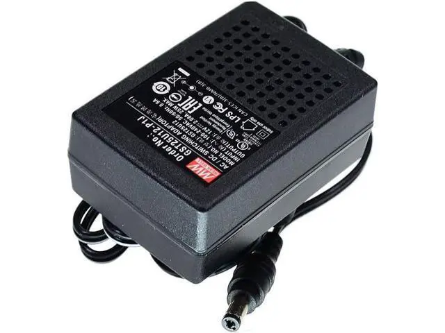 Alt view image 2 of 4 - Mean Well GST Series 23W 9V 2.55A Power Supply Adapter, GST25U09-P1J 2 Pin AC EU Gauge Plug Desktop Industrial Adapter Switching Power Supply