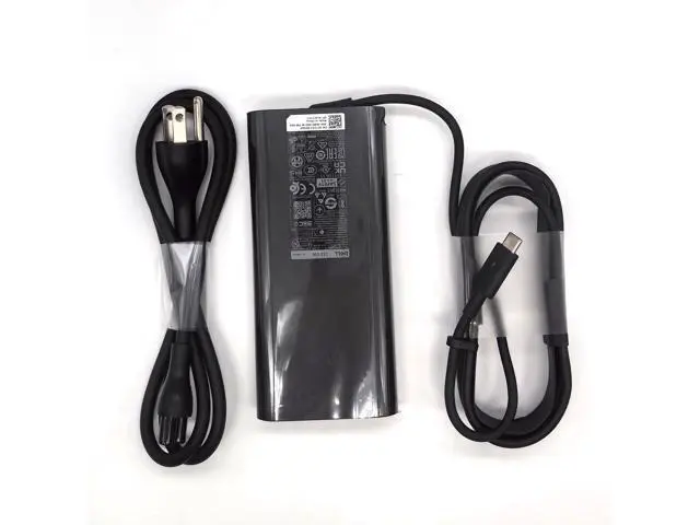 Alt view image 3 of 5 - Original Replacement for Dell Laptop Charger 130W USB C Type C AC Adapter,XPS 15 9500 9510 9520 XPS 17 9700 9710 9720 9730 AC Charger, DA130PM170, HA130PM170, DA130PM200.