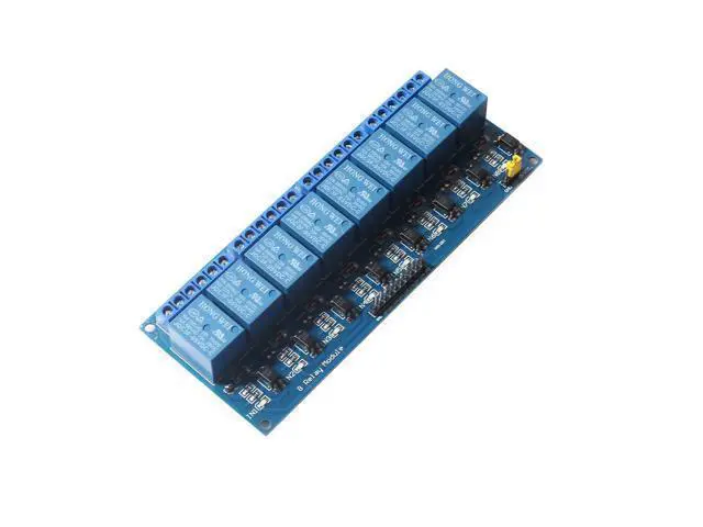 Alt view image 4 of 5 - DEVMO 8 Channel DC 5V Relay Module Board, (4PACK) Electrical Equipments 8-Ch Optocoupler Compatible with PIC AVR DSP ARM MCU PLC Smart Home Control Switch