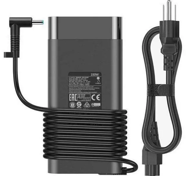 Main image of 150W Laptop Charger Compatible with HP ZBook 15 16 17 15U 15V G3 G4 G5 G6 G7 G8 G9 ZBook Firefly 15 Victus 15 Studio G4 G5 G7 G8 G9 G10 G11 OMEN Pavilion Gaming 15 17 Supply Power AC Adapter
