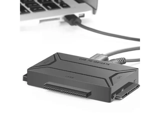 Alt view image 3 of 5 - To USB IDE Adapter USB 3.0 2.5 3.5 Inch Hard Disk Drive HDD SSD USB Converter IDE To USB Adapter Cable