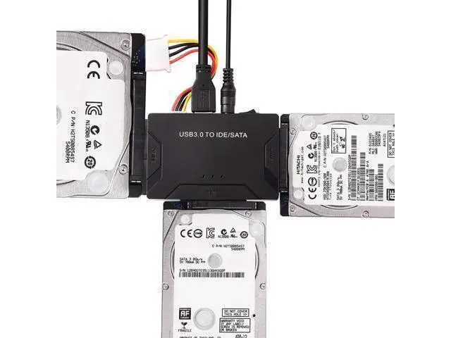 Alt view image 5 of 5 - To USB IDE Adapter USB 3.0 2.5 3.5 Inch Hard Disk Drive HDD SSD USB Converter IDE To USB Adapter Cable