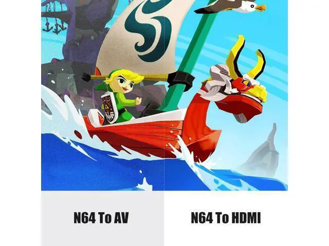 Alt view image 6 of 6 - HDMI Adapter for N64/ Game Cube/SNES
