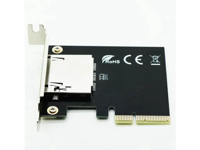 Alt view image 3 of 3 - Vszerda Low Profile PCI-e 4X CFexpress Memory Card Reader,Compatible with Sony ProGrade Lexar Type B Card