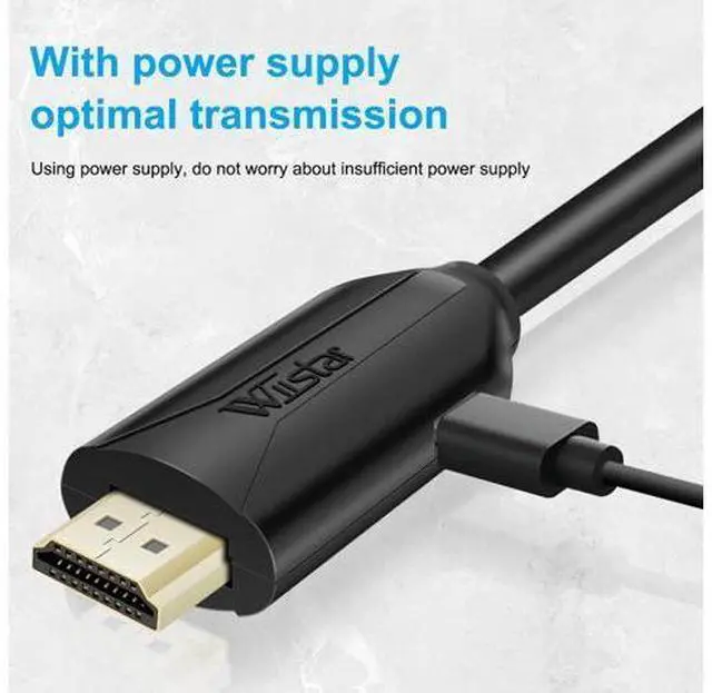 Alt view image 2 of 7 - HDMI Over Ethernet Cat5e / Cat6 RJ45 Ethernet Cable, Male to Female HDMI to RJ45 Ethernet Network Converter 2 Ports up to 196ft/60m Transmitter Receiver Power On Support Full 1080p from Displays