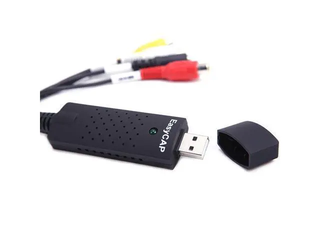 Alt view image 4 of 7 - Vszerda EasyCAP USB 2.0 Cable Adapter Audio Video Grabber Capture Card Windows 7 8