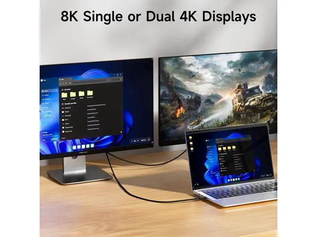 Alt view image 7 of 7 - long usb c to usb c cable 10ft/3 M Compatible With Thunderbolt 4/3,usb4 cable 40gbps data,type c 240W fast charging,8K/4K HD Video for Monitor,usbc male to male apply to Laptop,Hub,Tablet,Smartphone.