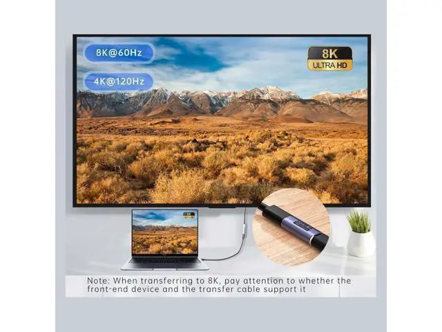 Alt view image 3 of 5 - Vszerda 3pack usbc Female to Female Adapter - USB C Coupler with 240W Fast Charging & 40Gbps Data Transfer, Type c Extender with 8k@60hz Video, Compatible for MacBook, ipad, Thunderbolt 4/3