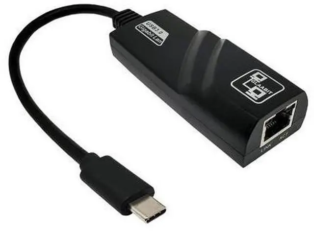 Main image of Vszerda USB Type-C Port to 1 Gigabit (1000 Mbps) RJ45 Ethernet LAN Network Adapter