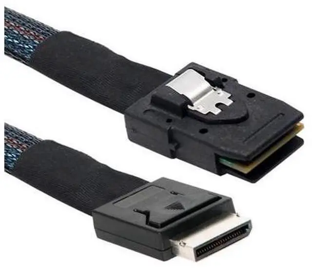 Main image of Vszerda Oculink PCIe PCI-Express SFF-8611 4i to SFF-8087 36Pin Cable, PCIE Slimline SSD Data Cord Active 50cm