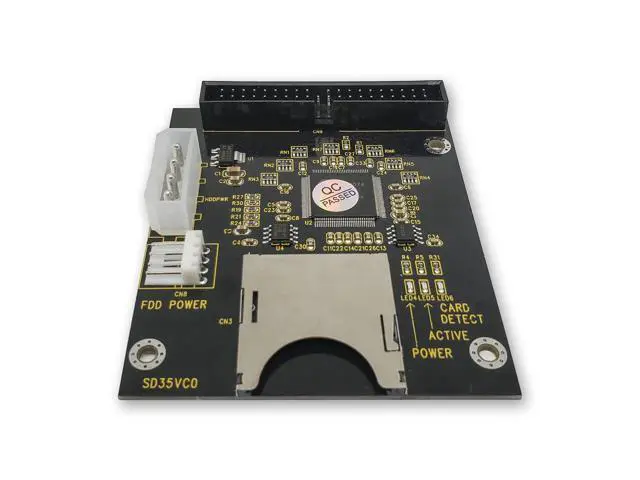 Alt view image 3 of 6 - Vszerda SD SDHC Memory Card to 3.5" 40 Pin IDE Hard Disk Drive Adapter Secure Digital Converter