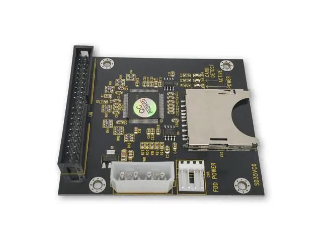 Alt view image 5 of 6 - Vszerda SD SDHC Memory Card to 3.5" 40 Pin IDE Hard Disk Drive Adapter Secure Digital Converter
