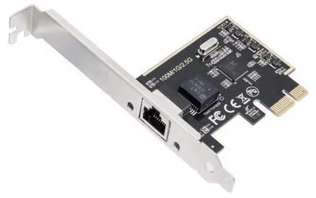 Main image of Vszerda 2.5 Gigabit Ethernet PCI Express PCI-E Network Interface Card 10/100/1000/25000 Mbps RJ45 LAN SI-PEX24059