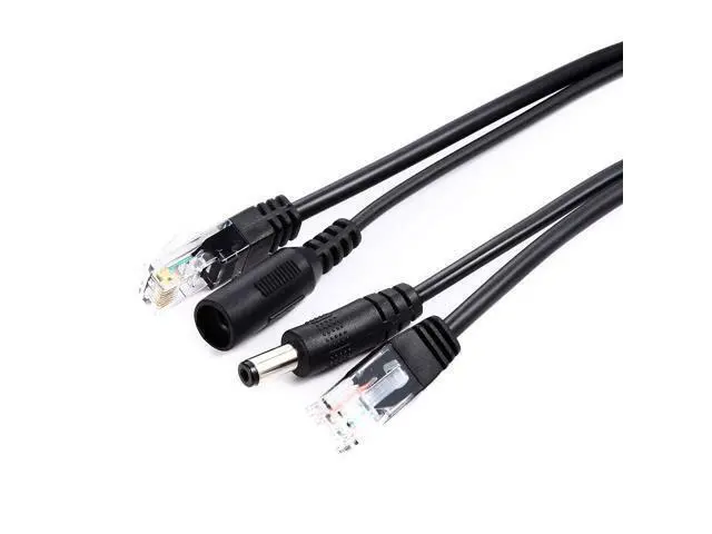 Alt view image 2 of 6 - Vszerda 4 Pairs Passive POE Injector & POE Splitter Kit, 10/100Mb/s RJ-45 Port Power Over Ethernet