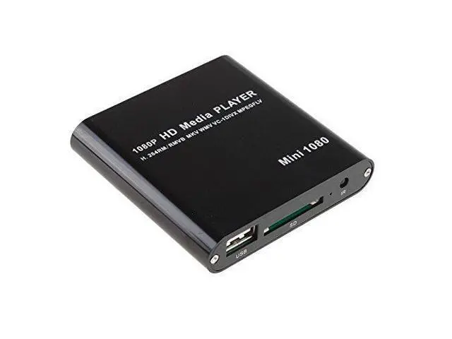 Alt view image 6 of 7 - Vszerda Mini HDMI Media Player 1080P HDD RM RMVB DIVX AVI MKV USB SD MPEG JPEG MOV SDHC