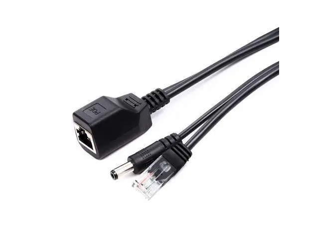 Alt view image 3 of 6 - Vszerda 4 Pairs Passive POE Injector & POE Splitter Kit, 10/100Mb/s RJ-45 Port Power Over Ethernet