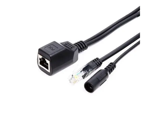 Alt view image 4 of 6 - Vszerda 4 Pairs Passive POE Injector & POE Splitter Kit, 10/100Mb/s RJ-45 Port Power Over Ethernet