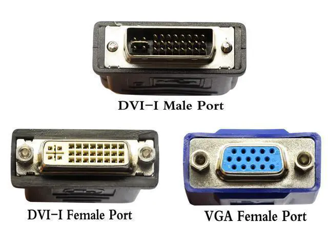 Alt view image 2 of 14 - Vszerda 10 in/30cm Wyse DVI Splitter Cable - DVI-I to VGA - M/F - Comparable to Wyse Y-Cable
