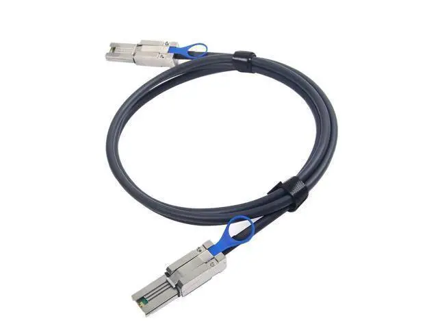 Alt view image 4 of 4 - Vszerda 6G External Mini SAS SFF-8088 to SFF-8088 Cable, 6Gbps External Cable Attached SCSI, 26pin, 100-Ohm Impedance, 0.5-Meter(1.64ft), 30AWG